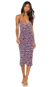 House Of Harlow 1960 X Revolve Gemma Dress In Blue Multi