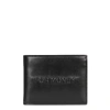 OFF-WHITE Black debossed leather wallet