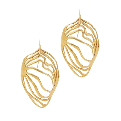 Ariana Boussard-reifel Monarch Gold-tone Drop Earrings