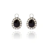 ANNOUSHKA DUSTY DIAMOND ONYX EARRING DROPS,3097781