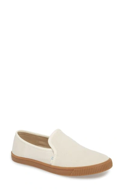 Toms Clemente Slip-on In Birch Heritage Canvas