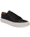 Frye Men's Ludlow Cap-toe Sneakers Men's Shoes In Black/white