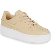 NIKE Air Force 1 Sage Low Platform Sneaker,AR5339