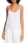 VINCE DOUBLE LAYER CAMISOLE,V591012180