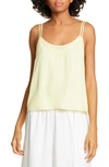 VINCE DOUBLE LAYER CAMISOLE,V591012180