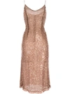 WALK OF SHAME SEQUINED MIDI DRESS