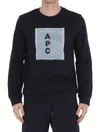 APC A.P.C. LOGO H SWEATSHIRT,10965032