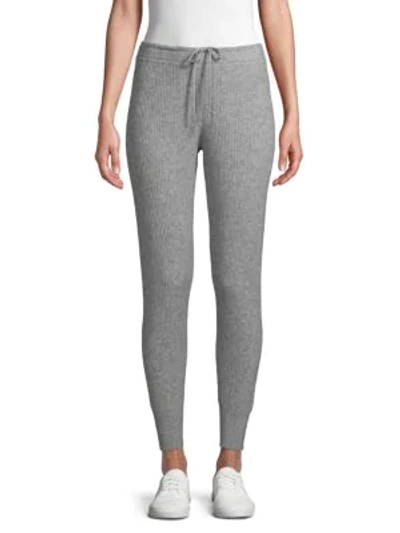 Vince Textured Jogger Pants In Steel