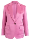 FERRAGAMO single-breasted jacket in silk,13J219