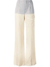 CHLOÉ COLOR BLOCK TROUSERS,C19UPA5106594V SOR SS19