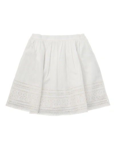 Bonpoint Dixie A-line Skirt In White