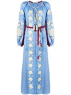 VITA KIN belted kaftan dress,DM-EP3/FCL-1 SS19