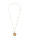 AZLEE 14KT GOLD SEA COIN NECKLACE,N504-G18-20