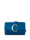 CHLOÉ blue c logo belt bag,C19US195A3744X SOR SS19