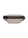 BURBERRY Beige monogram bum bag,8011616