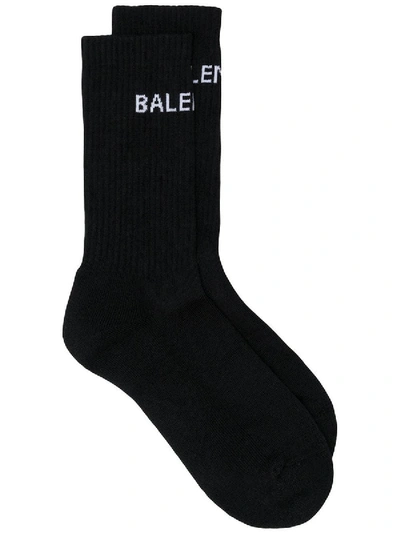 Balenciaga Tennis Socks Black