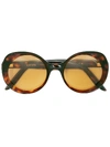 LAPIMA Tortoise Carlota Sunglasses,LP1001A018
