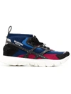 VALENTINO GARAVANI HEROES SNEAKERS BLUE,QY0S0A57DQH
