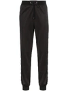 GIVENCHY logo stripe track pants BLACK,BM5095300B