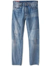 ACNE STUDIOS INDIGO 1996 PATCH JEANS,B00033