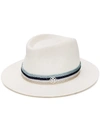 MAISON MICHEL andres fedora hat,1003062001