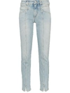 GIVENCHY VISIBLE SEAM STRAIGHT-LEG JEANS,BW50EB50AG