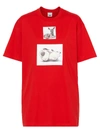BURBERRY Deer print t-shirt,4560519