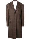 CALVIN KLEIN 205W39NYC oversized tweed coat,84WWCC27 W224
