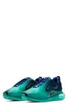 Nike Men's Air Max 720 Running Shoes, Blue - Size 10.5 In Royal Blue/ Hyper Jade/ Black