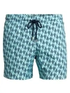 VILEBREQUIN Armour Turtles Stretch Swim Shorts