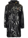 MONCLER GENIUS MONCLER X PALM ANGELS LOGO TRENCH COAT