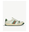 GUCCI SCREENER LEATHER TRAINERS,20672411