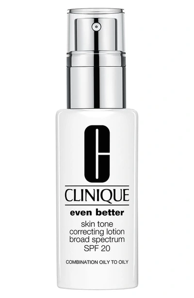 Clinique Even Better Skin Tone Correcting Lotion Broad Spectrum Spf 20, 1.7 oz In White