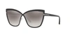 Tom Ford Smoke Mirror Cat Eye Ladies Sunglasses Ft0715 01c 68 In Grey Mirror