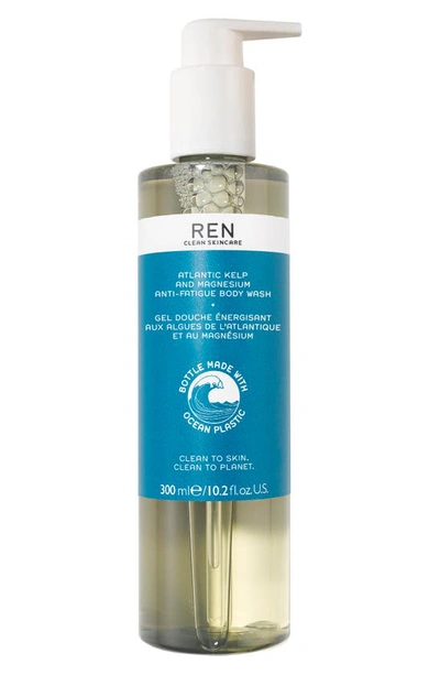 Ren Clean Skincare Atlantic Kelp And Magnesium Anti-fatigue Body Wash, 6.8 Oz./ 200 ml