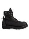 BUSCEMI TEXTURED LEATHER BOOTS,0400010975721