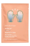 PATCHOLOGY WARM UP(TM) PERFECT TEN SELF-WARMING HAND & CUTICLE MASK,HHM