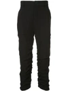ANN DEMEULEMEESTER RUCHED TROUSERS