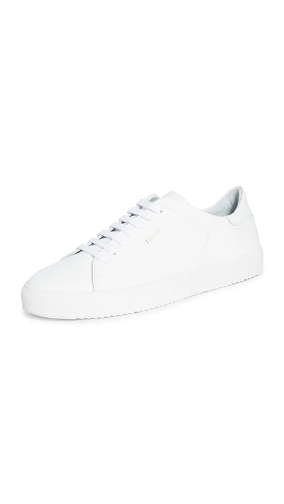 Axel Arigato Clean 90 Leather Sneakers In White