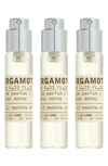 Le Labo Bergamote 22 Eau De Parfum Travel Tube Refill Set 3 X 10ml