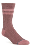 Stance Joven Classic Crew Socks In Rose Smoke