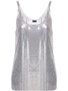 Rabanne Metallic Mesh Tank