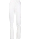 CITIZENS OF HUMANITY PLAIN SLIM-FIT TROUSERS