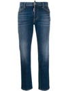 DSQUARED2 WASHED CROPPED JEANS