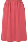 THEORY SILK-CREPE SKIRT