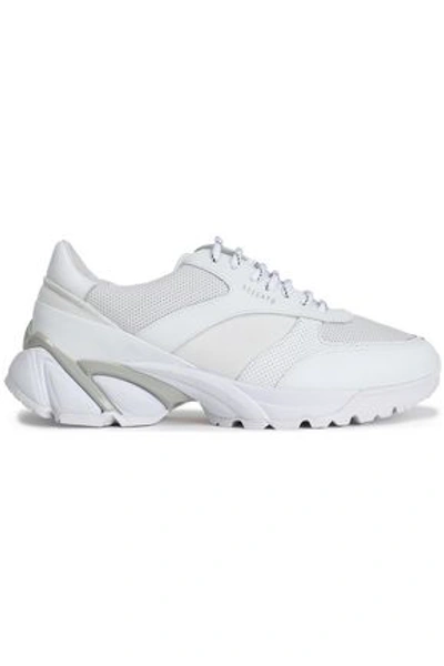 Axel Arigato Woman Leather And Mesh Trainers White