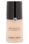 GIORGIO ARMANI LIGHT MASTER PRIMER - NO COLOR,0210699