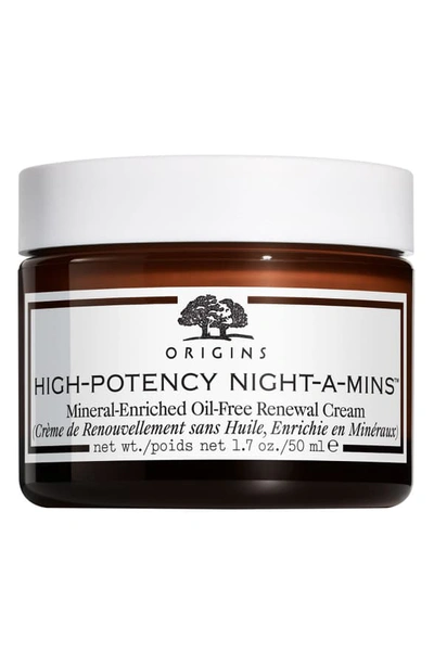 Origins High-potency Night-a-mins Mineral-enriched Oil-free Renewal Cream, 1.7 oz