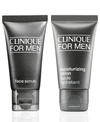 CLINIQUE RECEIVE A FREE MEN'S SKINCARE DUO WITH $35 CLINIQUE FOR MEN PURCHASE!