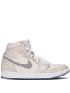 Jordan Air  1 Retro Hi Og Laser Sneakers In Neutrals